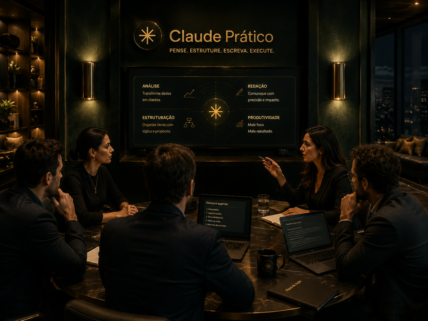 Claude Prático — aplicação em equipe
